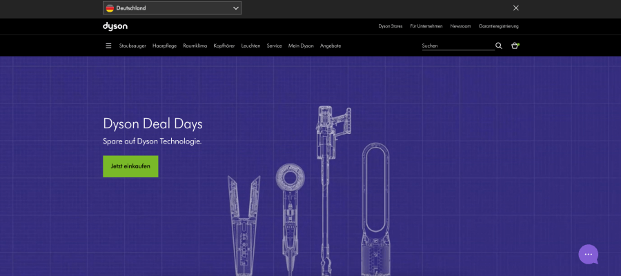 Dyson Online shop